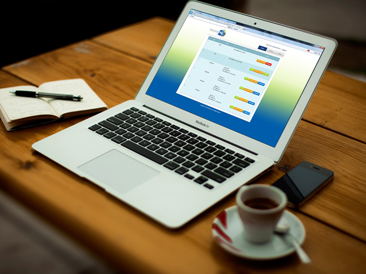NarrativePRO Web Admin Tool NarrativePRO Web Administrative Tool